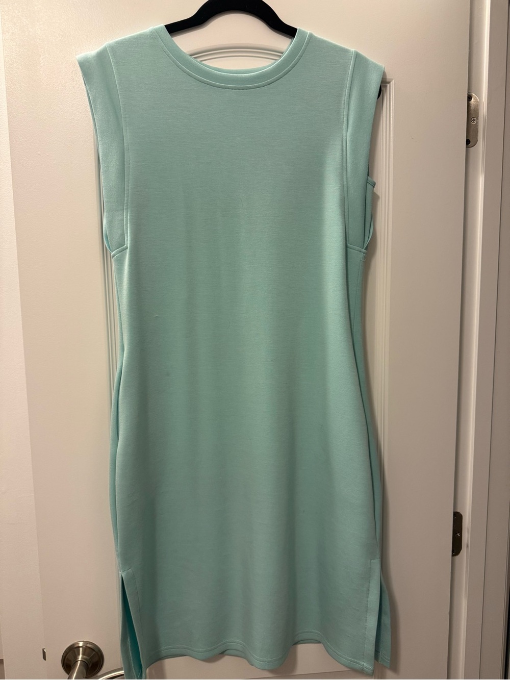 Sleeveless Mint Shift Dress Top